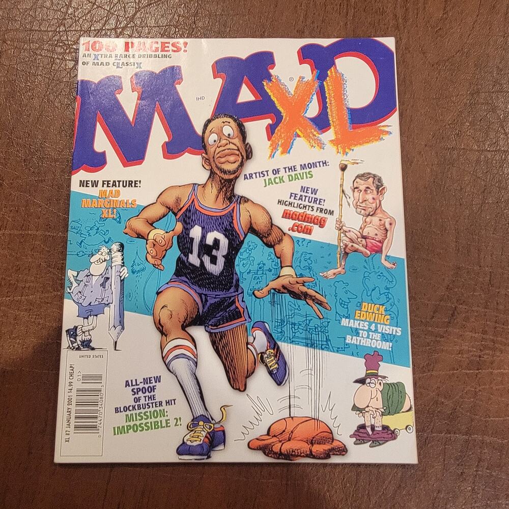 Vintage MAD XL #7 January 2001 Single Issue Magazine – January 1, 2001